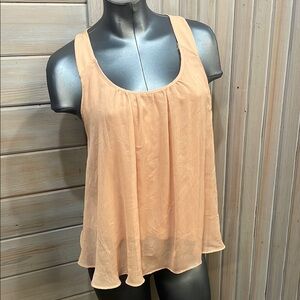 Forever 21 Orange Sleeveless Tank Top